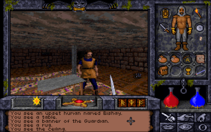 Ultima Underworld screenshot